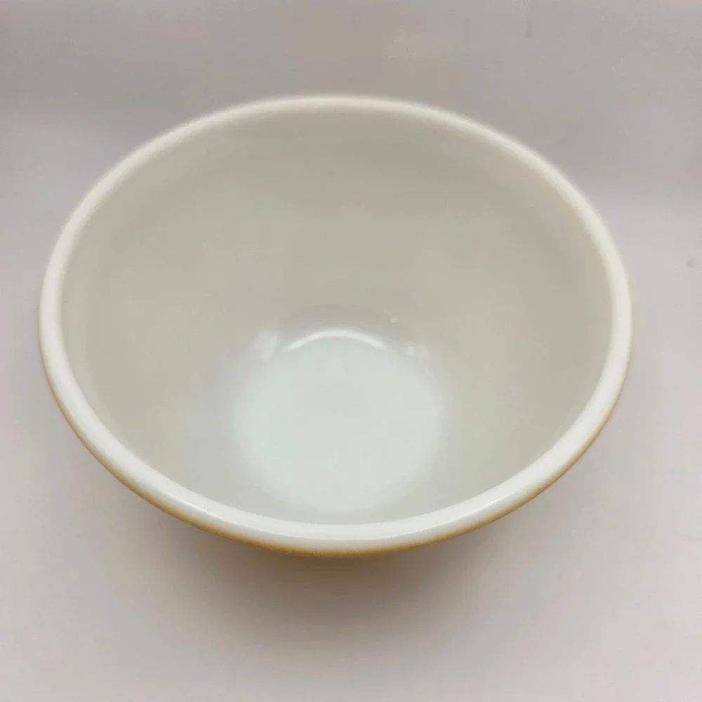 Vintage Pyrex Butterfly‎ Gold Nesting Mixing Bowl Set of 3 Milk Glass MCM 70s